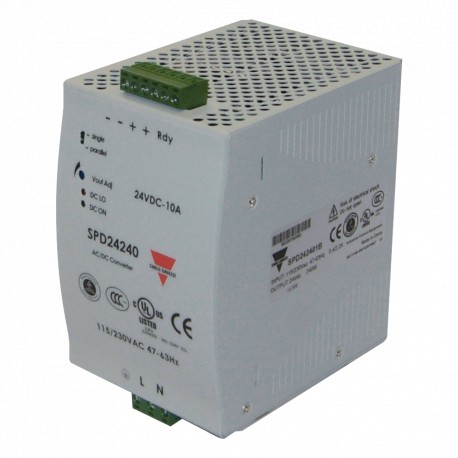 Carlo-gavazzi SPDM482401 CARLO GAVAZZI Model: AC to DC switching power supply, Ac input voltage: 85VAC-264VAC 120VDC-370VD..