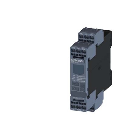 Siemens 3UG4851-2AA40 Digital monitoring relay Speed monitoring for IO-Link from 0.1...2200 rpm 0vershoot an..