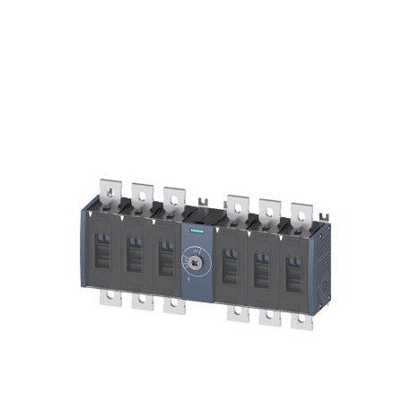 SIEMENS 3KD4860-0QE20-0 3KD4860-0QE20-0 SIEMENS Switch disconnector 800 A, Size 4, 6-pole DC Front operating mechanism center Basic ..