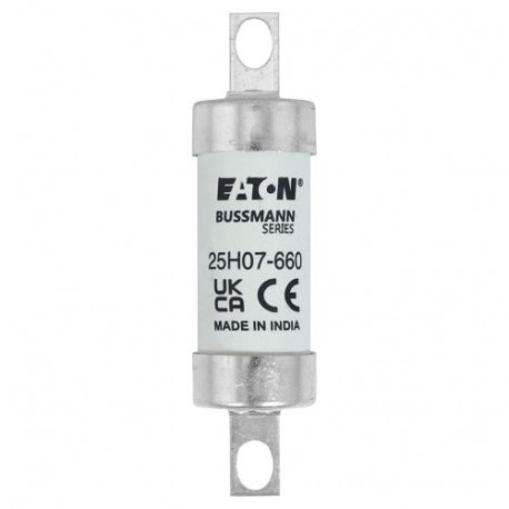 Eaton-moeller 4H07-660 EATON ELECTRIC Fuse-link, low voltage, 4 A, AC 660 V, DC 250 V, BS88/A2, 22 x 82 mm, gL/gG, BS