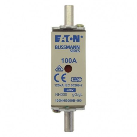 EATON - MOELLER NH FUSE 4A 400V GG/GL SIZE 000 NH FUSE 4A 400V GG/GL SIZE 000 4NHG000B-400 EATON ELECTRIC Fuse link without blink application with D01 fuse..