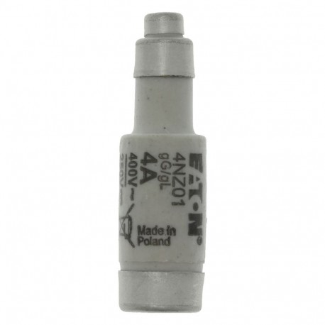 Eaton-moeller FUSE-D01 4A T GL/GG 400VAC E14 EATON ELECTRIC Fuse-link, LV, 4 A, AC 400 V, D01, gL/gG, IEC, time-delay