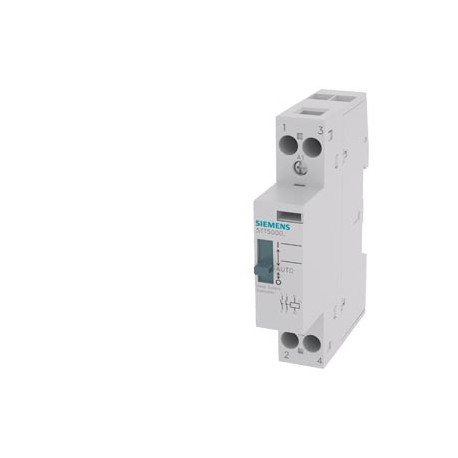 SIEMENS 5TT5000-8 5TT5000-8 SIEMENS INSTA contactor 0/1-automatic with 2 NO contacts Contact for 230 V AC, 400V 20A Control AC..
