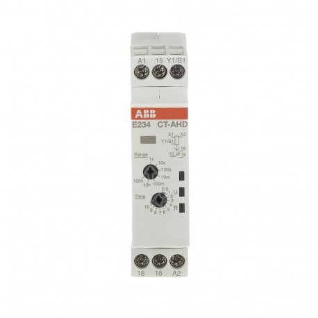 Abb 1SVR500110R0000 CT-AHD.12 Time relay, OFF-delay 1c/o, 24-240VAC 24-48VDC