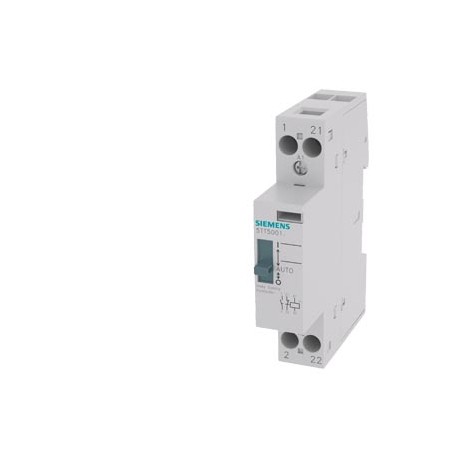 SIEMENS 5TT5001-6 5TT5001-6 SIEMENS INSTA contactor 0/1-automatic with 1 NO contact and 1 NC contact Contact for 230 V AC, 400..