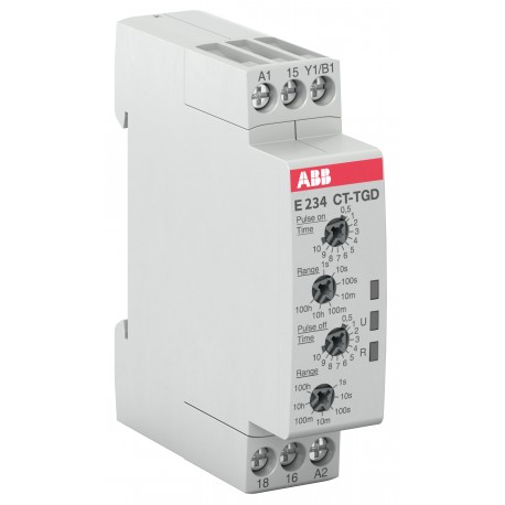 Abb 1SVR500160R0000 CT-TGD.12 Time relay, pulse generator 1c/o, 24-240VAC 24-48VDC