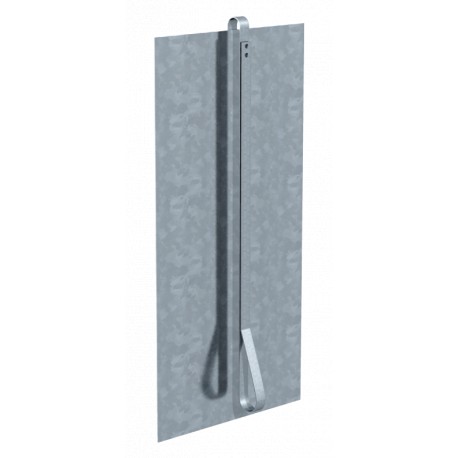Obo-bettermann 1816 F-500X1000 OBO BETTERMANN Earth plate , 500x1000x3, Hot-dip galvanised, DIN EN ISO 1461, Steel,..