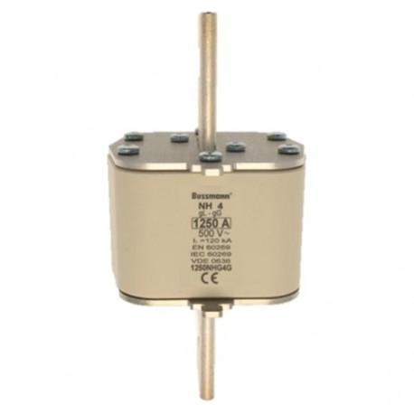 EATON - MOELLER 500V 500A NH4 FUSE gG 500V 500A NH4 FUSE gG 500NHG4G 0001664093 EATON ELECTRIC Fuse-link, LV, 1000 A, AC 500 V, NH4, gL/gG, IEC, s..