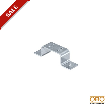 OBO BETTERMANN 1805 2 FT 1805 2 FT 5016029 OBO BETTERMANN Earth connection block for 2 connection cables, 50x5mm, Hot-dip galvanised,..