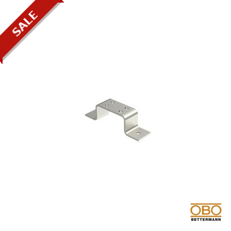 Obo-bettermann 1805 2 VA OBO BETTERMANN Earth connection block for 2 connection cables, 200mm, Stainless steel, gra..