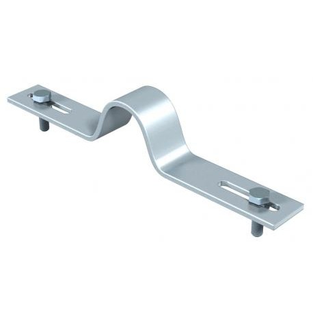 Obo-bettermann 1807 OBO BETTERMANN Expansion piece , 40x5mm, Aluminium, Alu