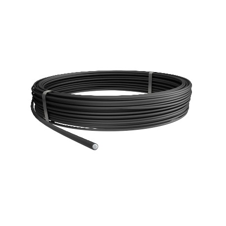 Obo-bettermann RD 10-PVC OBO BETTERMANN Round conductors with PVC sheathing, 10mm, Black, Hot-dip galvanised, DIN E..