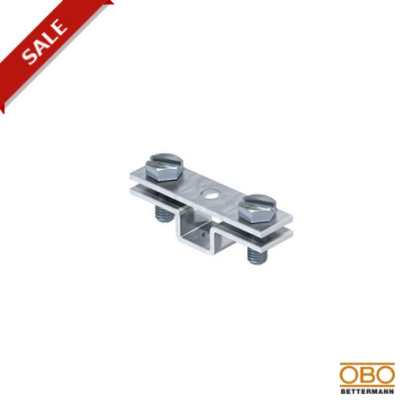 Obo-bettermann 831 30 M6 OBO BETTERMANN Distance saddle for steel strip, 30mm, Hot-dip galvanised, DIN EN ISO 1461,..