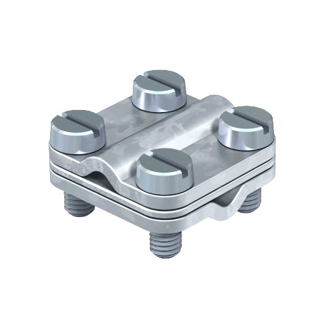 Obo-bettermann 470 4-16 OBO BETTERMANN Clip branch terminal , 4-16mm², Nickel-plated, Brass, CuZn