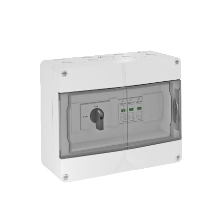 Obo-bettermann VG-C DC-TS1000 OBO BETTERMANN Surge protection device 2 PV string w. circuit breaker,