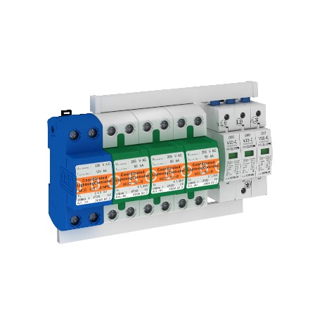 Obo-bettermann PS4-B+C TT+TNS OBO BETTERMANN Protection set 4-pole design, 255V,