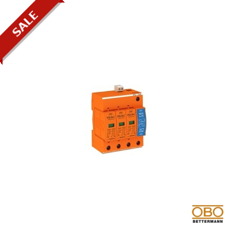 Obo-bettermann V50-B+C 3+NPE+FS OBO BETTERMANN CombiController V50 3-pole + NPE w. remote signal, 280V,