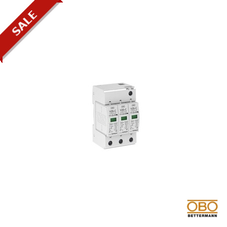 OBO BETTERMANN V20-C 3-280 V20-C 3-280 5094624 OBO BETTERMANN SurgeController V20 3-pole version, 280V,