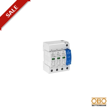 OBO BETTERMANN V20-C 3+NPE-280 V20-C 3+NPE-280 5094656 OBO BETTERMANN SurgeController V20 3+1 version, 280V,