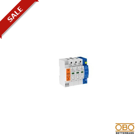 Obo-bettermann V20-C 3+NPE+AS OBO BETTERMANN SurgeController V20 with acoustic signalling, 280V,