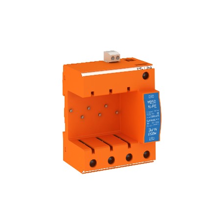 Obo-bettermann MB 50-3+NPE+FS OBO BETTERMANN Multibase MB50 3-pole + NPE w. signal contact,