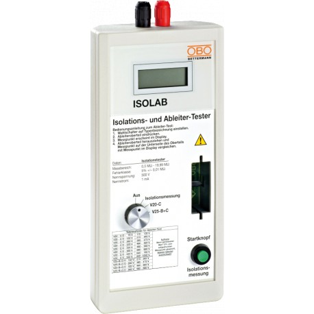 Obo-bettermann ISOLAB OBO BETTERMANN ISOLAB test device ,