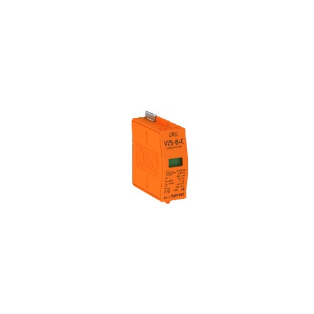 Obo-bettermann V25-B+C 0-385 OBO BETTERMANN CombiController V25 plug-in arrester, 385V,