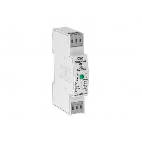 OBO BETTERMANN VF24-AC/DC VF24-AC/DC 5097607 OBO BETTERMANN Lightning barrier for AC and DC, 24V AC,