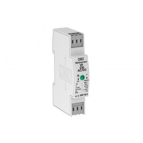 OBO BETTERMANN VF230-AC/DC VF230-AC/DC 5097650 OBO BETTERMANN Lightning barrier for AC and DC, 230V AC,
