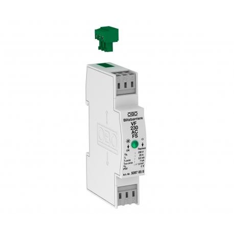 OBO BETTERMANN VF230-AC-FS VF230-AC-FS 5097858 OBO BETTERMANN Lightning barrier with remote signalling, 230V AC,