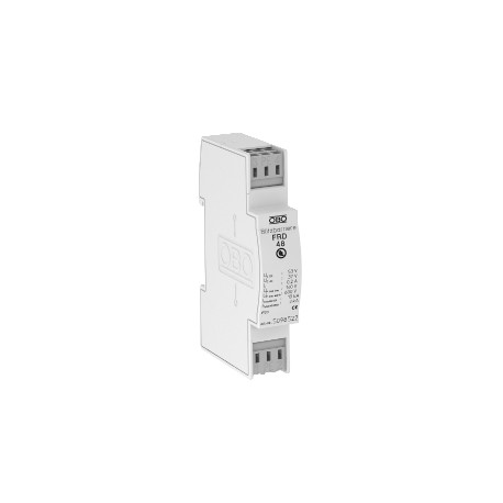 Obo-bettermann FRD 48 OBO BETTERMANN Lightning barrier with decoupling resistance, 48V AC,