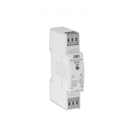 Obo-bettermann FLD 24 OBO BETTERMANN Lightning barrier with decoupling inductivity, 24V AC,