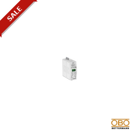 OBO BETTERMANN V20-C 0-385 V20-C 0-385 5099595 OBO BETTERMANN SurgeController V20 plug-in arrester, 385V,
