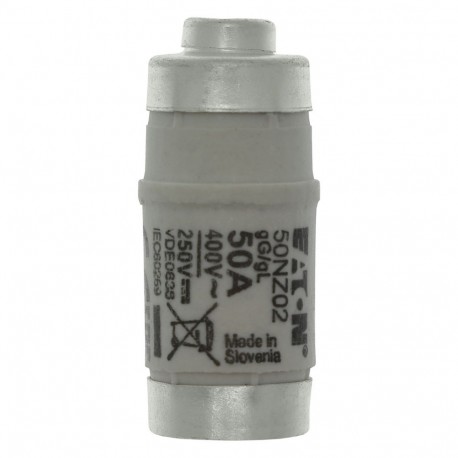 Eaton-moeller FUSE-D02 50A T GL/GG 400VAC E18 EATON ELECTRIC Fuse-link, LV, 50 A, AC 400 V, D02, gL/gG, IEC, time-d..