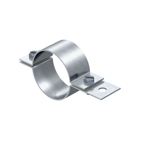 OBO BETTERMANN 303 DIN-1 1/4 303 DIN-1 1/4 5102138 OBO BETTERMANN Pipe clamp , 11/4", Hot-dip galvanised, DIN EN ISO 1461, Steel, St