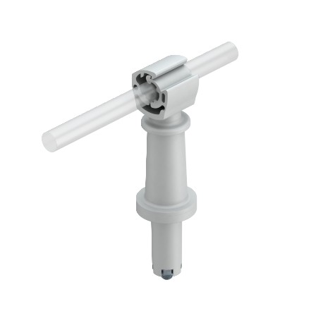 OBO BETTERMANN 133 NB 133 NB 5202213 OBO BETTERMANN Roof conductor holder , 47mm, Grey, Polyamide, PA