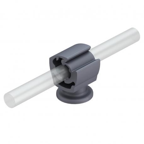 Obo-bettermann 177 20 M8 OBO BETTERMANN Cable fixing device , 20mm, Grey, Polyamide, PA