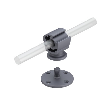 OBO BETTERMANN 177 20 KL 177 20 KL 5207451 OBO BETTERMANN Cable fixing device with bonding base and thread, M8, Polyamide, PA