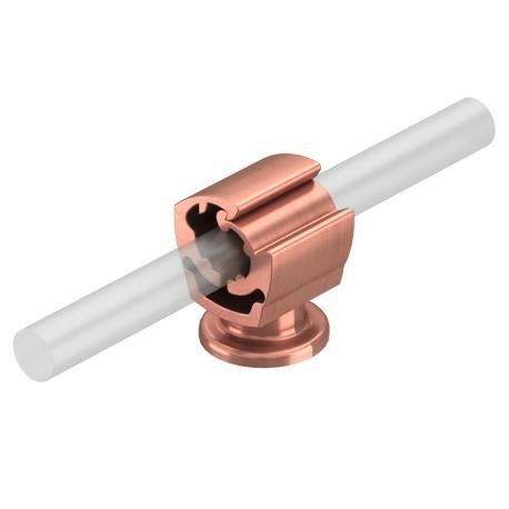 Obo-bettermann 177 20 CU OBO BETTERMANN Cable fixing device , 20mm, Copper, Polyamide, PA