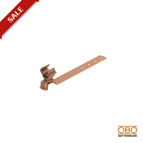 OBO BETTERMANN 157 FK-CU 230 157 FK-CU 230 5216184 OBO BETTERMANN Roof conductor holder , Copper, Cu