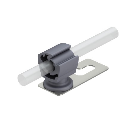 OBO BETTERMANN 159 K-VA 159 K-VA 5216818 OBO BETTERMANN Roof conductor holder , 8-10mm, Stainless steel, grade 304, VA, 1.4301