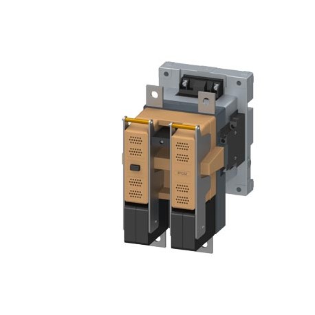 Siemens 3TC5217-0BK1 Contactor size 8, 2-pole DC-3 and 5, 220 A Auxiliary switch 22 (2 NO + 2 NC) Alternatin..