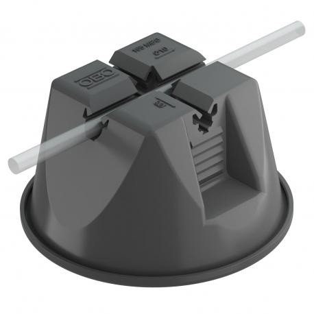 Obo-bettermann 165 MBG-8-10 OBO BETTERMANN Roof conductor holder for flat roofs