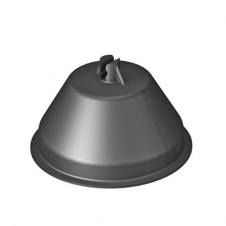 OBO BETTERMANN 165 KR 165 KR 5218861 OBO BETTERMANN Roof conductor holder to filling with concrete, 85mm, Polyethylene, PE