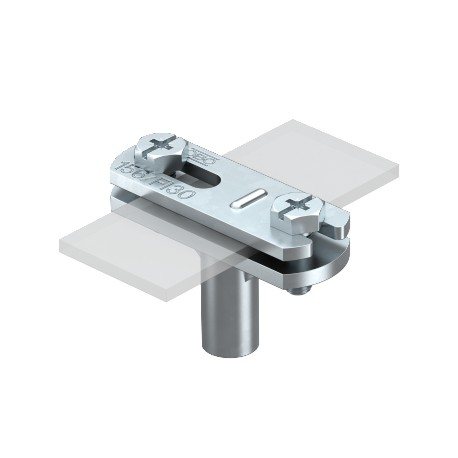 OBO BETTERMANN 168 FL40-M8 168 FL40-M8 5229553 OBO BETTERMANN Cable fixing device for flat conductors, 40mm, Hot-dip galvanised, DIN EN..