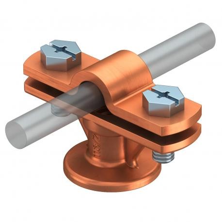 OBO BETTERMANN 113 8-10 113 8-10 5230217 OBO BETTERMANN Cable fixing device , 8-10mm, Copper-plated, Die-cast zinc, Zn