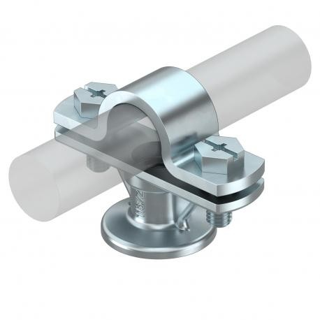 Obo-bettermann 113 Z-20 OBO BETTERMANN Holder for insulating rod, Galvanised, Die-cast zinc, Zn
