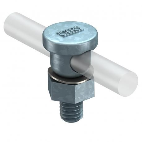 OBO BETTERMANN 5000 5000 5304008 OBO BETTERMANN Connection terminal for round cable, 8-10mm, Hot-dip galvanised, DIN 267, Teil 1..