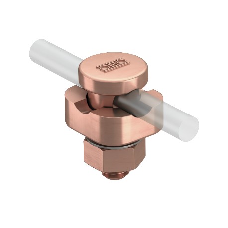 OBO BETTERMANN 5001 ZN-CU 5001 ZN-CU 5304113 OBO BETTERMANN Connection terminal for round cable, Copper-plated, Die-cast zinc, Zn