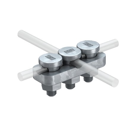 OBO BETTERMANN 5003 5003 5304318 OBO BETTERMANN Connection terminal for three round cables, Hot-dip galvanised, DIN EN ISO 1461,..